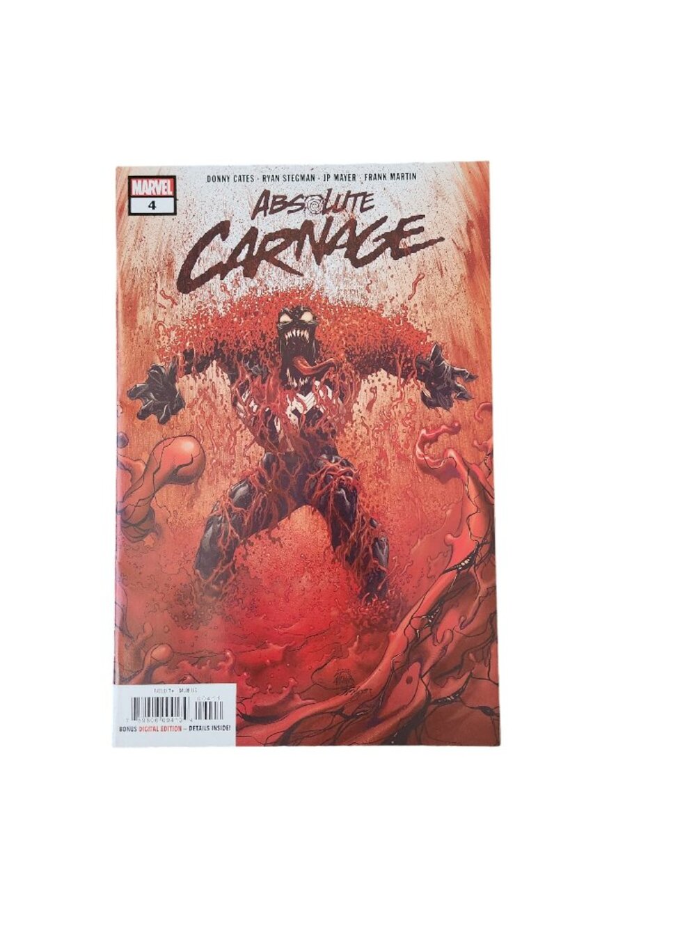 Marvel Absolute Carnage #4 2019 Comic Book Collector Bagged Boarded